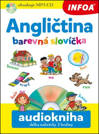 Angličtina barevná slovíčka Audiokniha délka nahrávky 2 hodiny - 978-80-7240-951-8