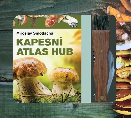 Kapesní atlas hub + houbařský nůž - 978-80-7451-464-7