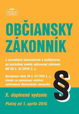 Občiansky zákonník - 978-80-89350-65-0