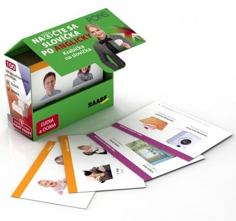 Naočte sa slovíčka po anglicky Krabička na slovíčka Dom a ľudia - 978-80-8140-260-9