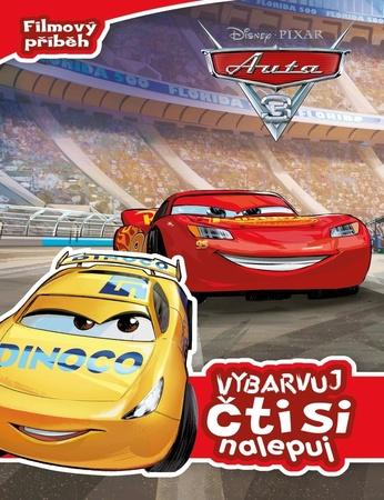Auta 3 Vybarvuj, čti si, nalepuj - 978-80-252-3960-5