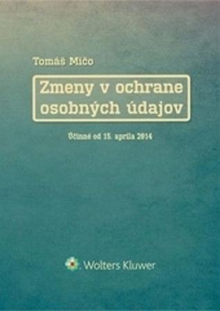 Zmeny v ochrane osobných údajov - 978-80-8168-040-3
