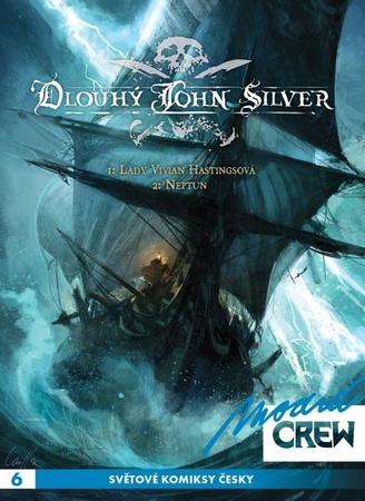 Modrá CREW 6 Dlouhý John Silver 1+2 - 9788074495243