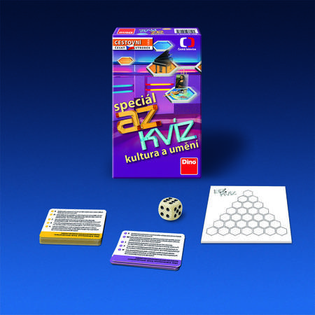 Cestovní hra AZ kvíz speciál - kultura a umění, DINO - 621732