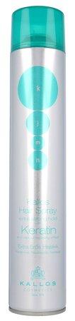 Lak na vlasy Kallos Cosmetics - Keratin 750 ml, 750ml