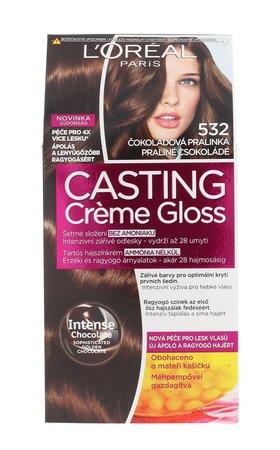 Barva na vlasy L´Oréal Paris - Casting Creme Gloss 532 Chocolate Soufflé 1 ks 