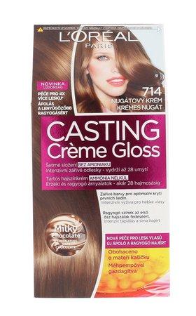 Barva na vlasy L´Oréal Paris - Casting Creme Gloss 714 Chocolate Lollipop 1 ks 