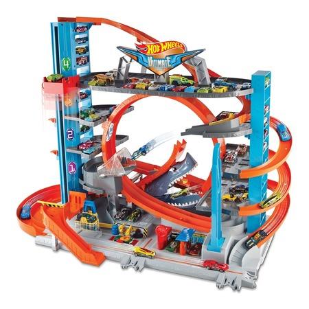 Hot Wheels city garáž se smyčkou - FTB69MAT