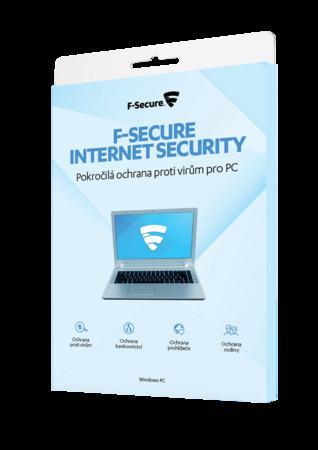F-Secure Internet Security, 2 roky - pro 1 uživ., CZ, - elektronicky - FCIPOB2N001E2