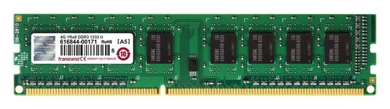 TRANSCEND 4 GB DDR3 1333 U-DIMM 1Rx8 - TS512MLK64V3H