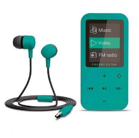 ENERGY MP4 Touch Mint (8GB, MicroSD, FM, sluchátka)