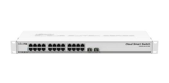 MikroTik Cloud Smart Switch, CSS326-24G-2S+RM, CSS326-24G-2S+RM