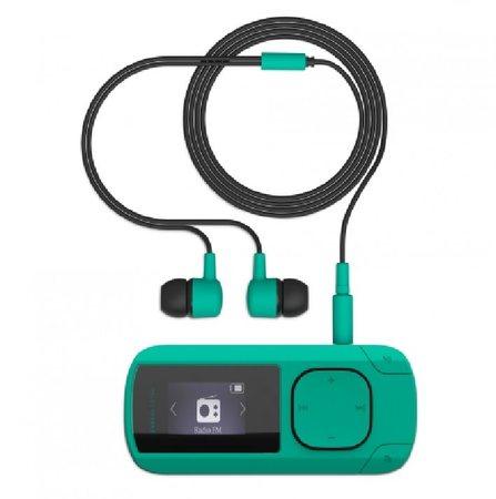 ENERGY MP3 Clip Mint (8GB, MicroSD, FM, sluchátka)