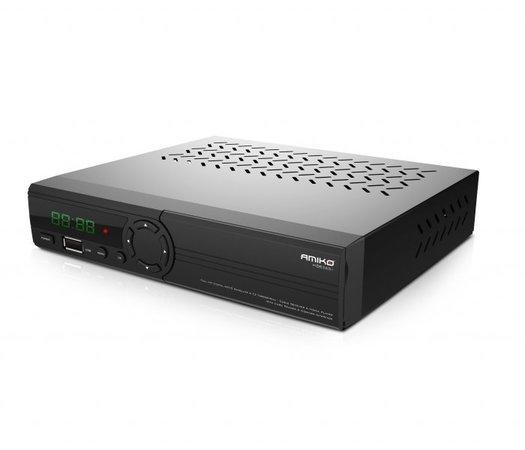 AMIKO DVB-S2/T2 HD combo přijímač 8265+ CICXE/ Full HD/ čtečka CONAX/ H.265/HEVC/ EPG/ HDMI/ USB/ Wi-Fi/ LAN