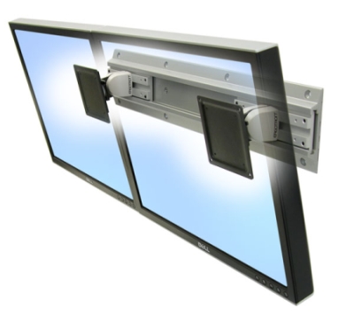Ergotron, Ergotron Neo-Flex 2fach Monitor Wandhalterung LCDvelikost 38cm (15)-61cm (24) Belast 11.3kg Neig 180° Dreh 3, 28-514-800
