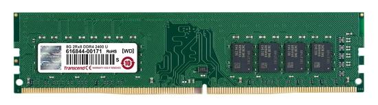 Transcend paměť 8GB DDR4 2400 U-DIMM 2Rx8 CL17 - TS1GLH64V4H
