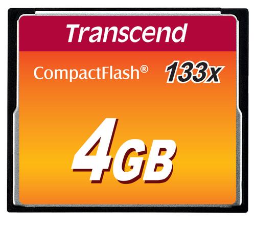 Transcend CompactFlash 4GB TS4GCF133