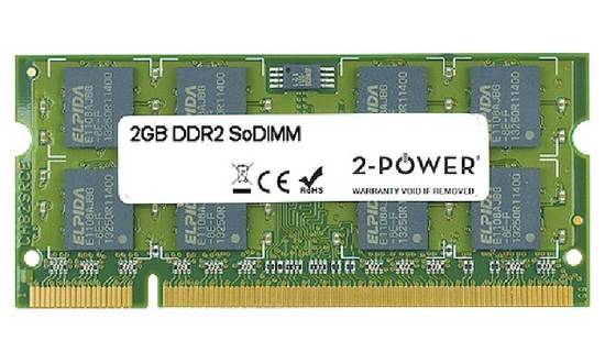 2-Power SODIMM DDR2 2GB 667MHz CL5 MEM4202A, MEM4202A