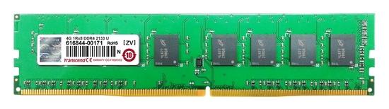 Transcend paměť 4GB DDR4 2133 U-DIMM 1Rx8 CL15  - TS512MLH64V1H