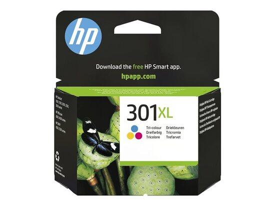 HP 301XL tříbarevná inkoustová kazeta, CH564EE, CH564EE
