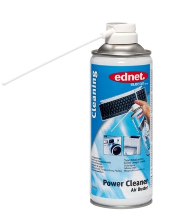 Ednet. -  stlačený vzduch ve spreji / 400 ml. - 63004