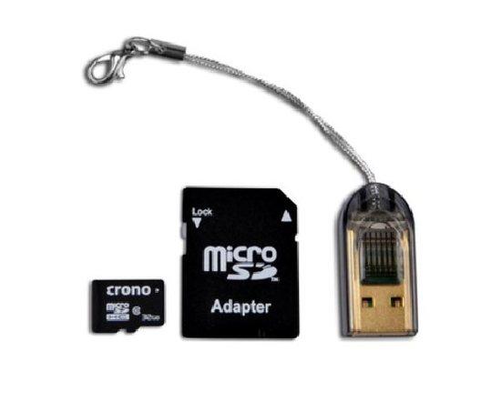 Crono microSDHC 32GB Class 10 + čtečka karet CRC/32GB - CRC/32GB