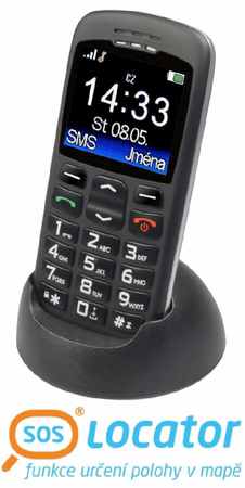 ALIGATOR A670 Senior černý + stol.nab. - MTOSOOA670051