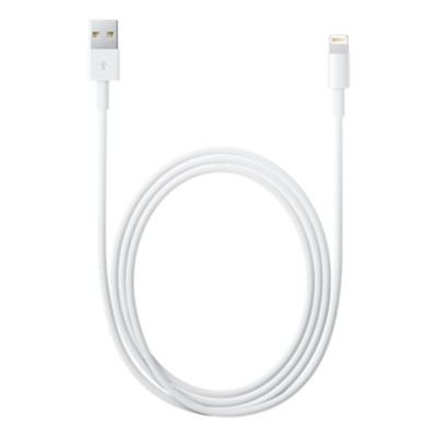 MD819 iPhone 5 Lightning Datový Kabel White
