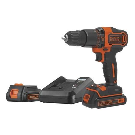 Aku vrtačka Black-Decker BDCHD18K1B2
