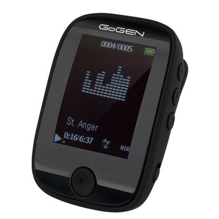 MP3/MP4 přehrávač GoGEN MXM 421 GB4 BT B, s 1,7" displejem a bluetooth, černý