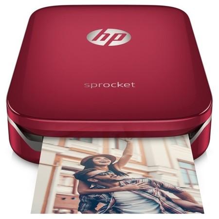 Fototiskárna HP Sprocket Photo Printer 512 MB, USB - červená - HPPZ3Z93A