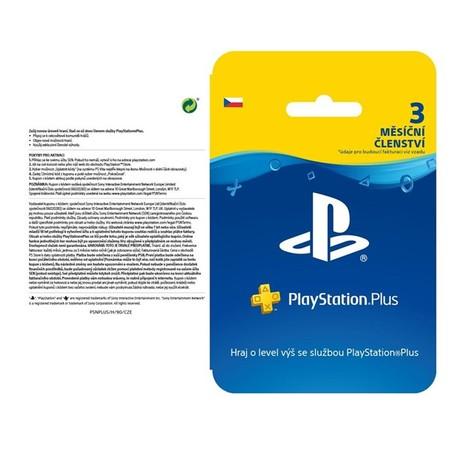 SONY PS Plus card 90 dní