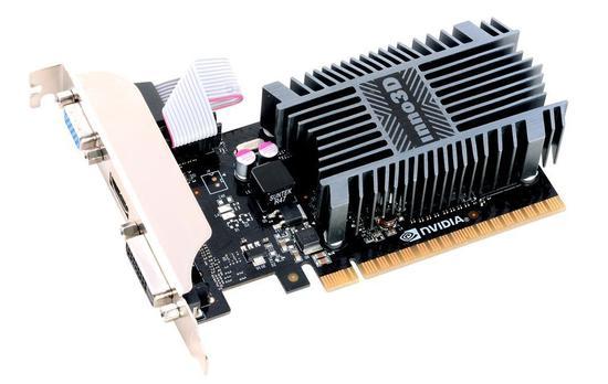Inno3D GeForce GT 710, 2GB SDDR3 (64 Bit), HDMI, DVI, D-Sub, N710-1SDV-E3BX