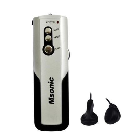 MSONIC Mini rádio se sluchátky MDH3125 stříbrný - MDH3125