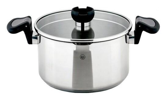 Hrnec s cedící poklicí nerez Aron 20 cm CS Solingen CS-060565 - CS-060565