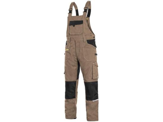 Zahradníky CXS STRETCH, pánské, béžovo-černé, vel. 52