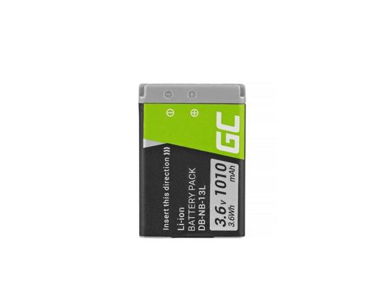 Baterie Green Cell ® NB-13L pro Canon PowerShot G5 X, G7 X, G7 X Mark II, G9 X,
