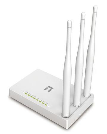 Netis WF-2409E AP/Router, 4x LAN, 1x WAN, 802.11b/g/n, 2.4GHz, 3x5dBi anténa, IPTV - WF2409E