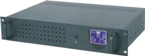 GEMBIRD záložní zdroj UPS-RACK-1500 rackmount 19", 1200W/1500VA, LCD, ochrana tel. linky, UPS - UPS-RACK-1500