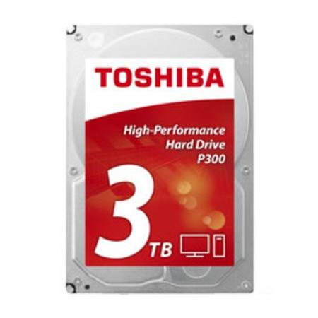 TOSHIBA P300 hdd 3TB P300 SATA3-6Gbps 7200rpm 64MB (nahrada za DT01ACA300, HDWD130EZSTA) - HDWD130UZSVA