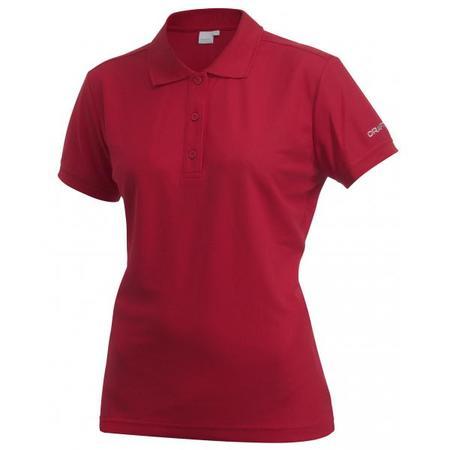 W Triko CRAFT Classic Polo Pique M červená