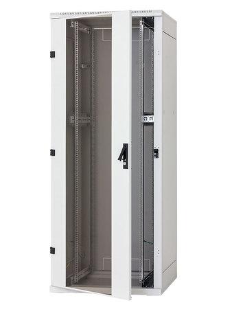Triton 19" rozvaděč stojanový 45U/800x800, část. rozeb., skl - RZA-45-A88-CAX-A1
