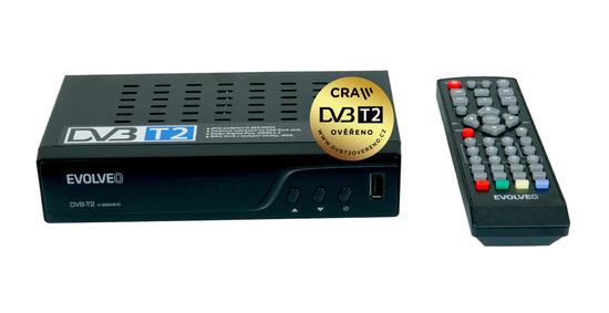 DVB-T/T2 přijímač Evolveo Omega T2 - DT-3060-T2-HEVC