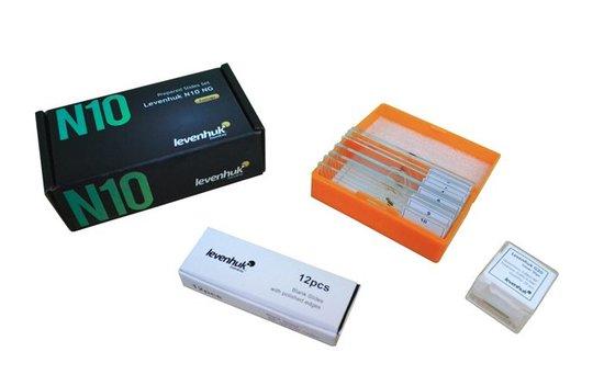 Levenhuk Sada preparátů připravených k pozorování mikroskopem Levenhuk N10 NG - 29279