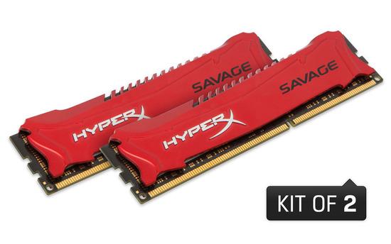 Paměť Kingston DDR3 16GB 2133MHz CL11 Kingston Savage XMP, 2x8GB - HX321C11SRK2/16
