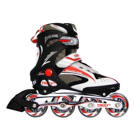 Kolečkové brusle TRULY ROCATO 9.2 vel.41, červené - ROCATO 9,2-41