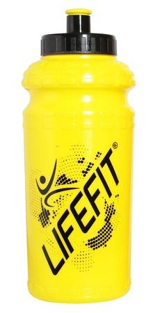 Cyklo láhev LIFEFIT 9992, 600ml, žlutá - BA-LAH-9992-03