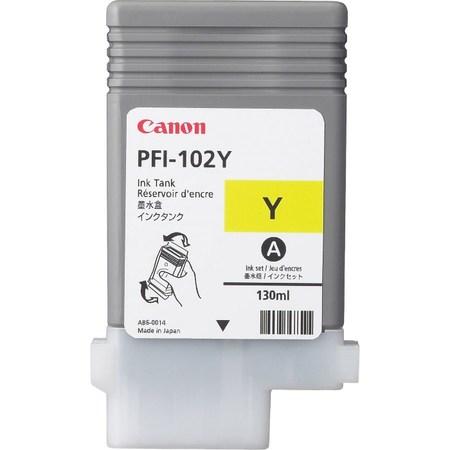 Canon PFI-102Y - originální, 0898B001
