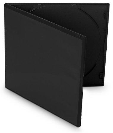 COVER IT box na VCD/ plastový obal na CD a DVD/ ULTRA slim/ 5,2mm/ černý - 27017