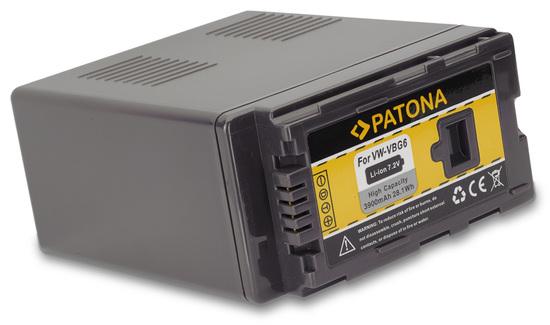 PATONA baterie pro foto Panasonic VW-VBG6 3900mAh
